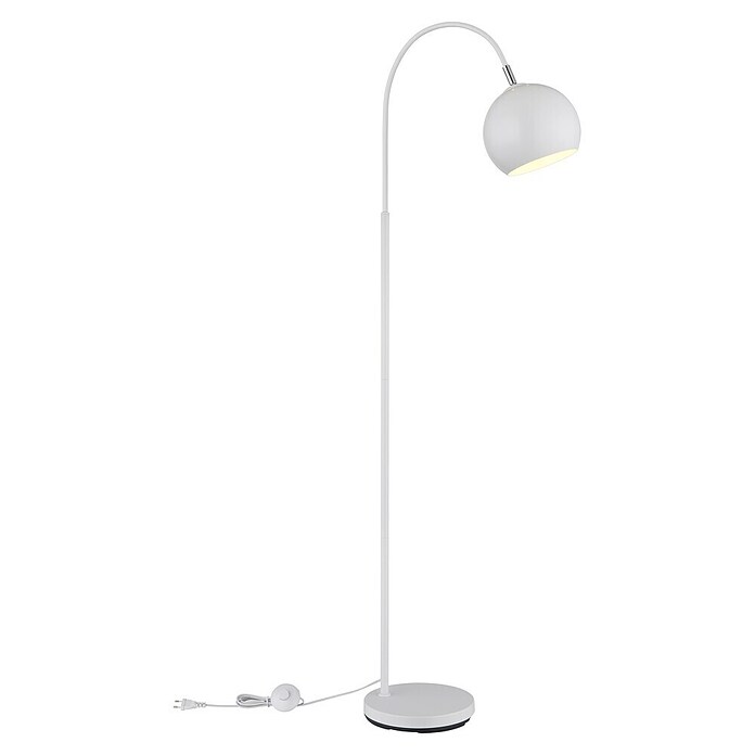 Globo Stehleuchte Benno (60 W, Höhe: 1 500 mm, Weiß, E27) | BAUHAUS