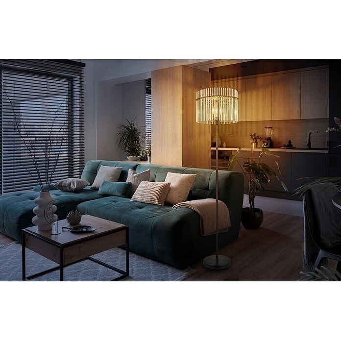 Globo Stehleuchte Gorley (60 W, Höhe: 1 520 mm, E27) | BAUHAUS