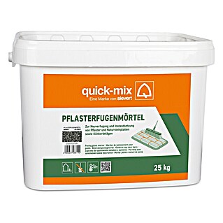 Quick-Mix Pflasterfugenmörtel (Basalt, 25 kg)