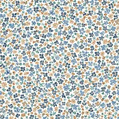Dutch Wallcoverings Vliesbehang Veronica Blauw (Blauw, 10 m x 53 cm) | BAUHAUS