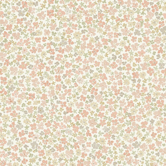 Dutch Wallcoverings Vliesbehang Veronica Roze (Roze, 10 m x 53 cm) | BAUHAUS