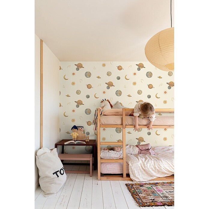 Dutch Wallcoverings Vliesbehang Maury (Beige, 10 m x 53 cm) | BAUHAUS