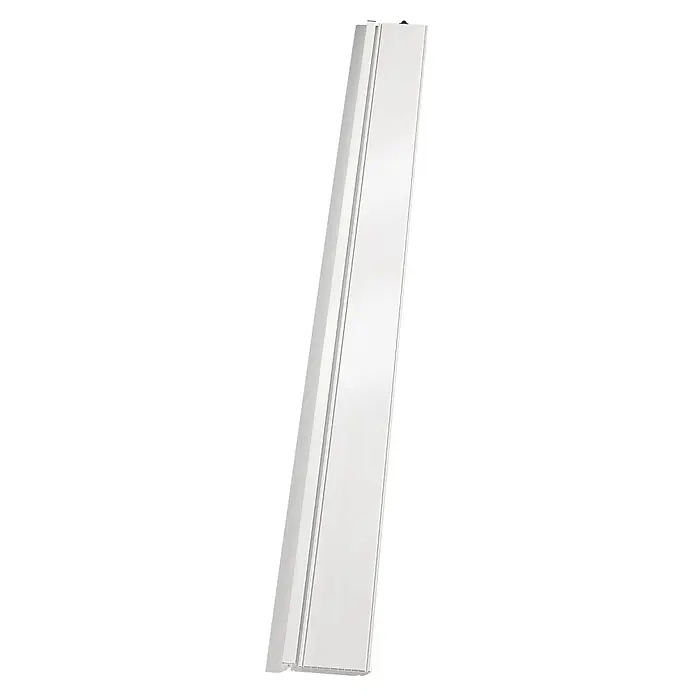 Grosfillex Zusatzlamelle Axia - 14,5 x 205 cm, Weiß Glanz - Weißes Dekorpanel mit einer zentralen Nut für den Innenausbau.
