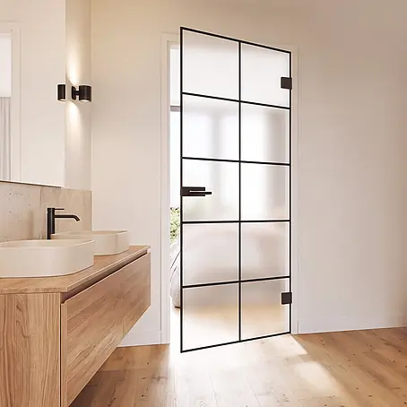 Diamond Doors Black Edition Glasdrehtür Loft