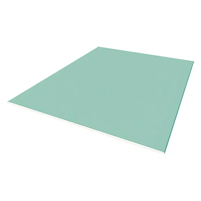 Knauf Gipskartonplatte Top 2000 GKFI - 1.250 x 900 x 12,5 mm, Imprägniert - Grüne Gipskartonplatte zur Verwendung im Trockenbau. Ideal für Wände und Decken mit feuchtigkeitsbeständigen Eigenschaften.