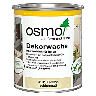 Osmo Dekorwachs (Farblos, 750 ml, Seidenmatt)
