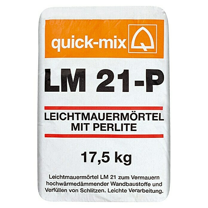 Quick-Mix Leichtmauermörtel LM 21-P (17,5 kg, Chromatarm)