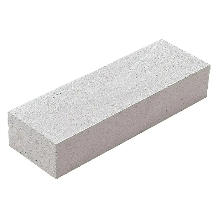 Ytong Porenbetonstein - 60 x 11,5 x 20 cm, Volle Palettenabnahme - Ein einzelner, länglicher Porenbetonstein in hellem Grau, der für Bauprojekte geeignet ist.