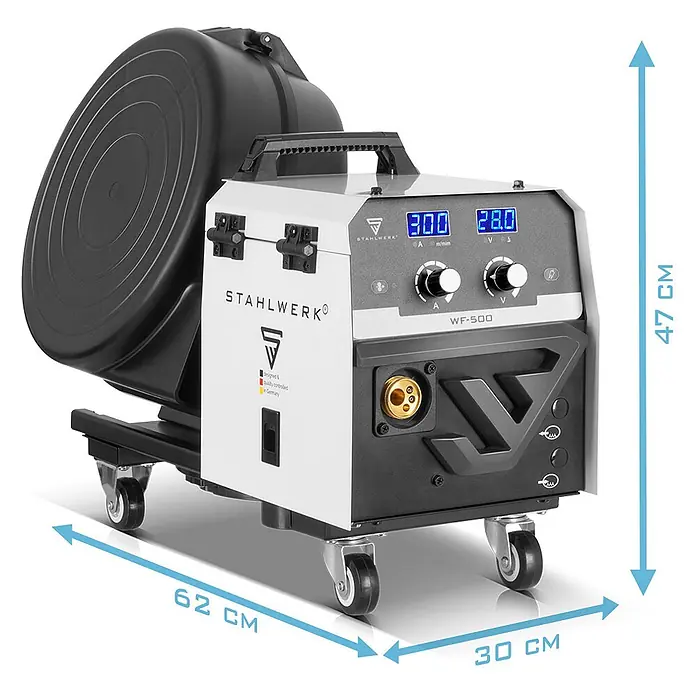 STAHLWERK MIG/MAG-Schweißgerät 300 Pro Vollsynergischer IGBT Inverter - Schweißstrom: 300 A