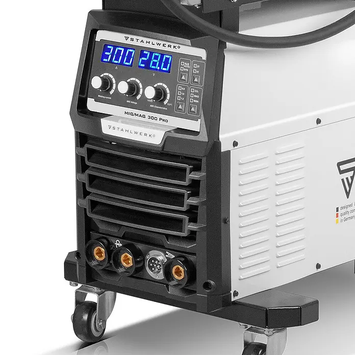 STAHLWERK MIG/MAG-Schweißgerät 300 Pro Vollsynergischer IGBT Inverter - Schweißstrom: 300 A