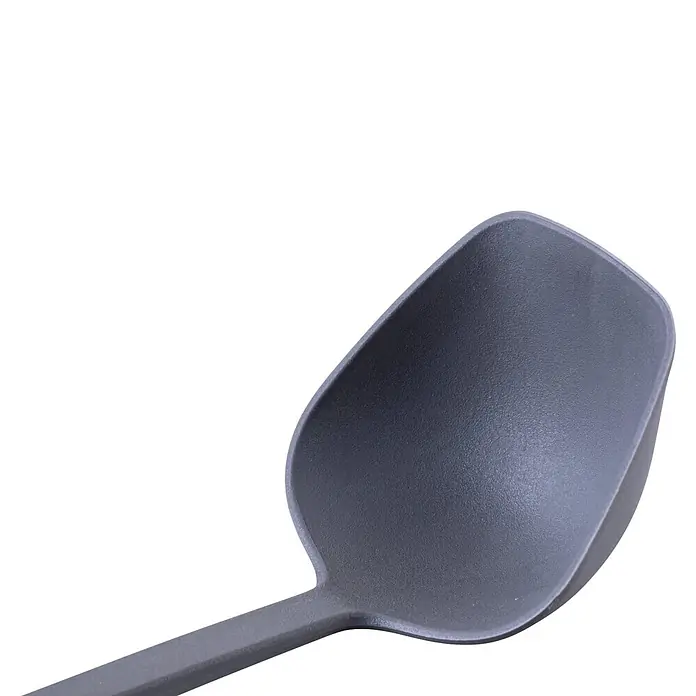 Fackelmann Schöpfkelle Köln - 30 cm, Kunststoff - Dunkelgraue Kunststoff-Servierschaufel.