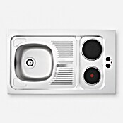 Respekta Inselküche Gabriel (Breite: 150 cm, Grau, Ohne Elektrogeräte) | BAUHAUS