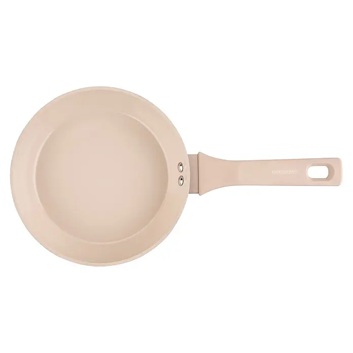 Fackelmann Pfanne Pamela Reif Kollektion Shell - Durchmesser: 20 cm, Beige - Helle beige Bratpfanne mit Griff.