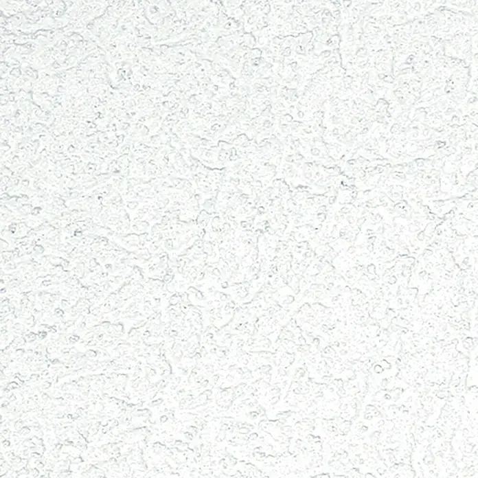 Probau Scheibenputz - Körnung: 2 mm, 25 kg - Weiße, strukturierte Oberfläche mit unregelmäßigen Mustern, ideal für Hintergründe oder Texturen.