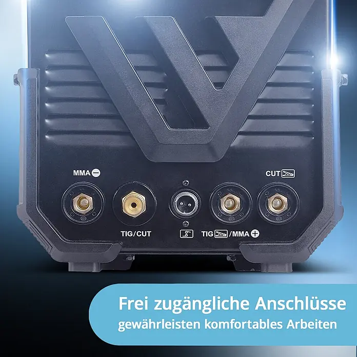 STAHLWERK Kombi-Schweißgerät Schweißgerät AC/DC WIG 200 CUT - Schweißstrom: 200 A