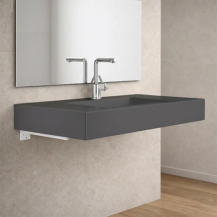 Kiamami Valentina Aufsatzwaschbecken - 460 x 1.000 cm