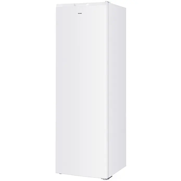 homeX Tiefkühlschrank FSN2041E-W - Nutzinhalt Gesamt: 204 l, 60 cm x 540 mm x 1.705 mm, Weiß