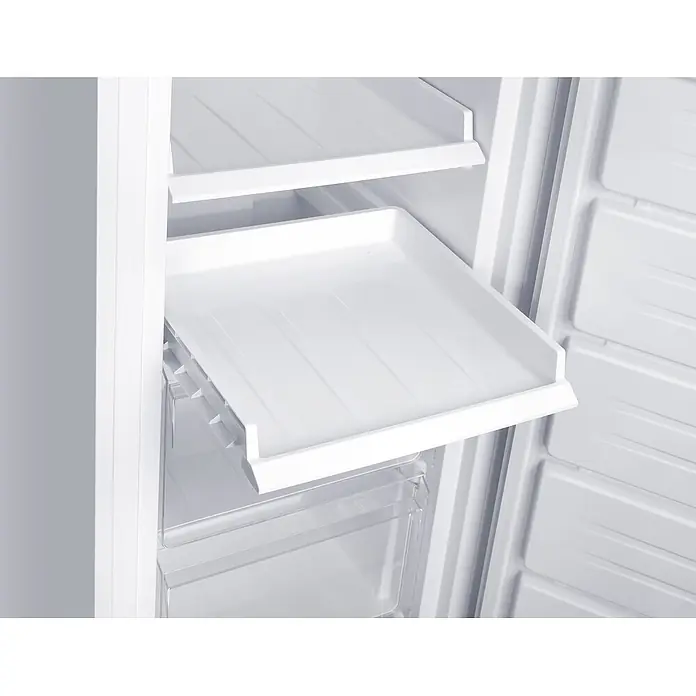 homeX Tiefkühlschrank FSN2041E-W - Nutzinhalt Gesamt: 204 l, 60 cm x 540 mm x 1.705 mm, Weiß