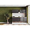 Respekta Premium Küchenzeile Gabriel (Breite: 320 cm, Grau, Mit Elektrogeräten, Induktionskochfeld mit integrierter Dunstabzugshaube) | BAUHAUS