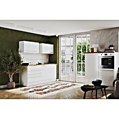 Respekta Premium Küchenzeile Gabriel (Breite: 320 cm, Weiß, Mit Elektrogeräten, Induktionskochfeld mit integrierter Dunstabzugshaube) | BAUHAUS