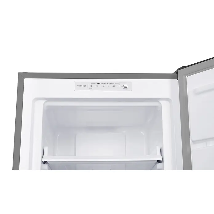 homeX Tiefkühlschrank FSN1611E-S - Nutzinhalt Gesamt: 161 l, 60 cm x 540 mm x 1.430 mm, Silber