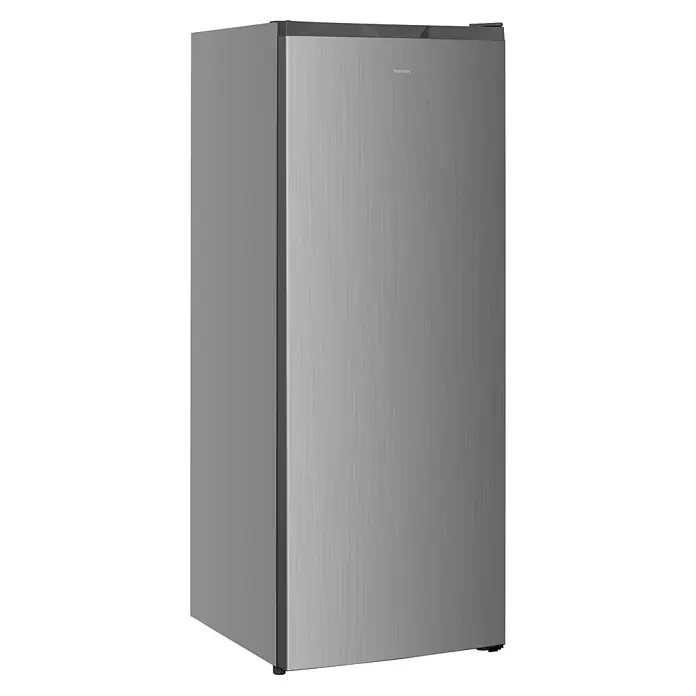 homeX Tiefkühlschrank FSN1611E-S - Nutzinhalt Gesamt: 161 l, 60 cm x 540 mm x 1.430 mm, Silber