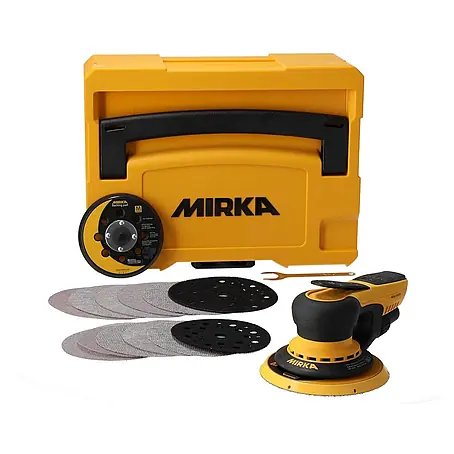 Mirka  Elektro-Exzenterschleifer Mirka® DEROS II 5650 125/150mm Hub 5.0 Case