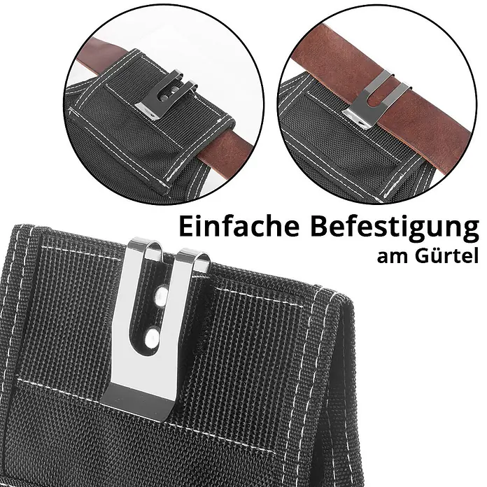STAHLWERK Werkzeug-Gürteltasche Werkzeuggürtel - Kunststoff
