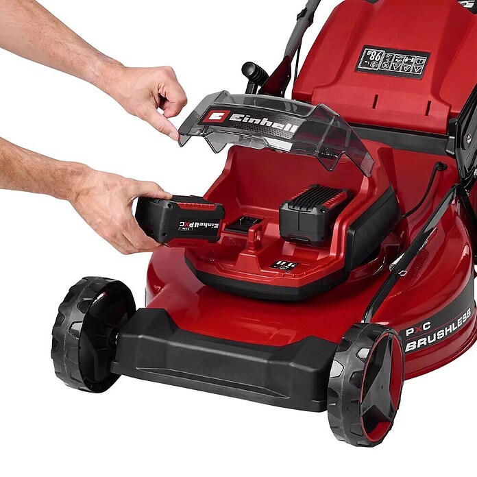 Einhell Akumulatorska kosilnica GC-CM 36/51 S Li BL  (36 V, 2 bateriji, 5,2 Ah, Širina reza: 51 cm, Samohodna) | 7239 - Akkumäher Marke | IAEA - Rasenmäher | IAE - Gartenmotorgeräte | IA - Gartenhartware | I - Stadtgarten | BAUHAUS