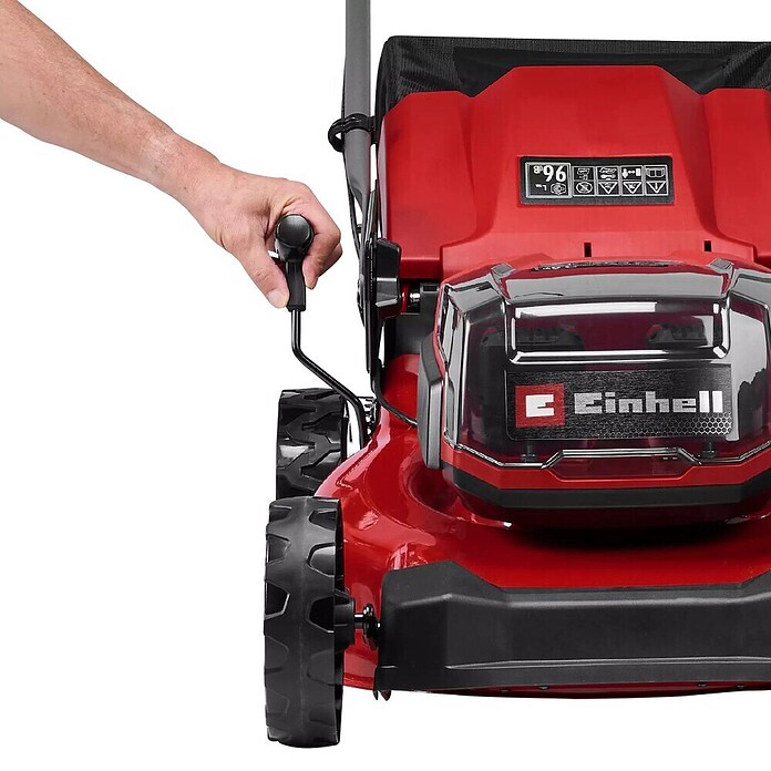 Einhell Akumulatorska kosilnica GC-CM 36/46 S Li BL  (36 V, 2 bateriji, 4 Ah, Širina reza: 46 cm, Samohodna) | 7239 - Akkumäher Marke | IAEA - Rasenmäher | IAE - Gartenmotorgeräte | IA - Gartenhartware | I - Stadtgarten | BAUHAUS