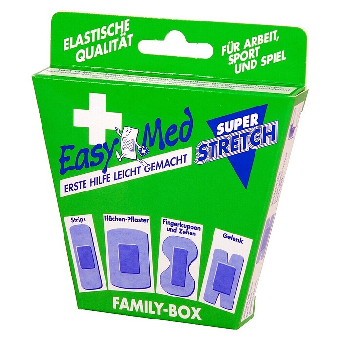 EasyMed Pflaster Familybox (16 Stk., Hochelastisch)