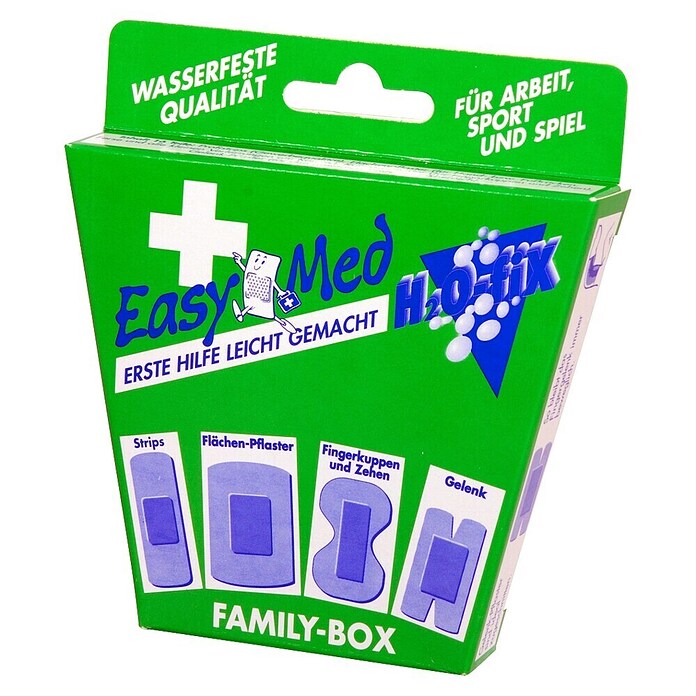 EasyMed Pflaster Familybox (16 Stk., Wasserfest)