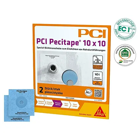 PCI Pecitape Dichtmanschette 10 x 10