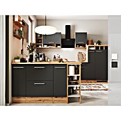 Respekta Inselküche Hilde Typ 2 (Breite: 310 cm, Grau, Matt, Mit Elektrogeräten) | BAUHAUS