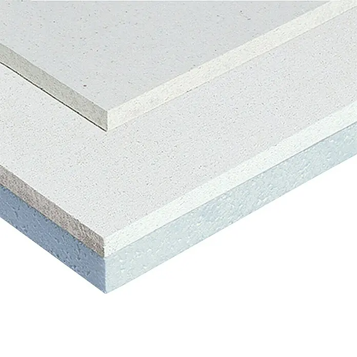 Fermacell Estrichelement - 1.500 x 500 x 40 mm - Nahaufnahme von Styrodur-Dämmplatten, die für ihre Wärmeisolierung im Bauwesen bekannt sind. Die Platten zeigen eine feine, homogene Struktur und weiße Farbe.