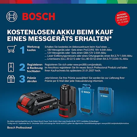Bosch Professional  Ortungsgerät GMS 120-27
