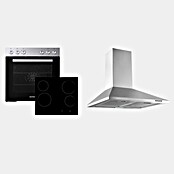 Respekta Singleküche KB210WGC (210 cm, Grau)