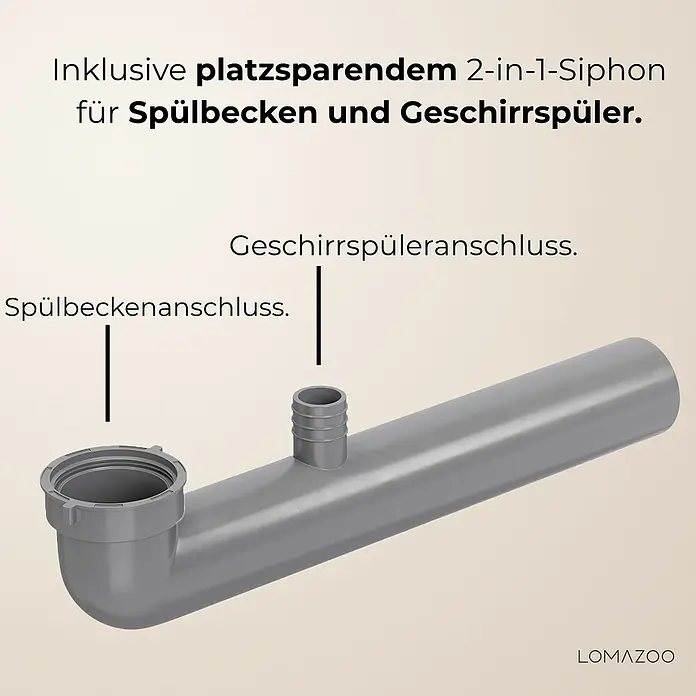 LOMAZOO Einbauspüle LMZ-SUPREME - 