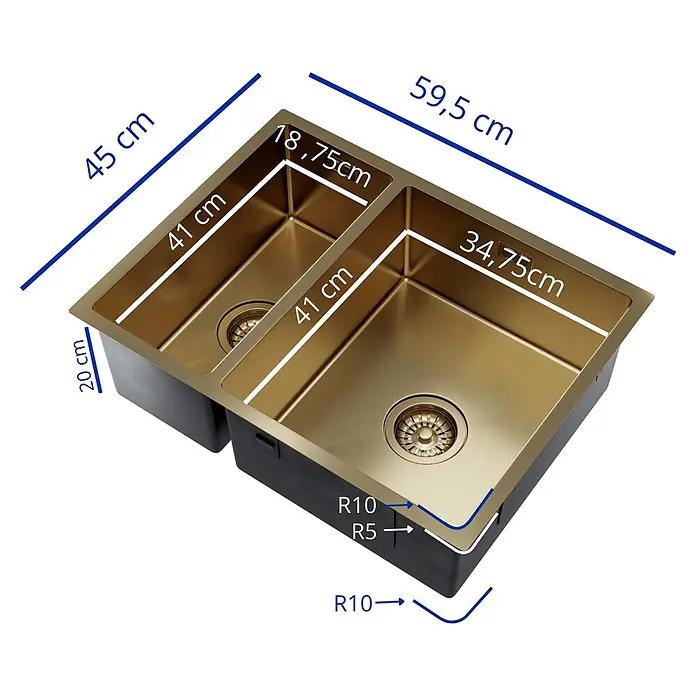LOMAZOO Einbauspüle LMZ-MAXION - 