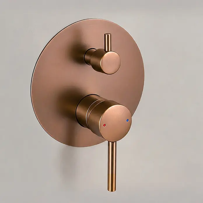 LOMAZOO Duschsystem LMZ-MOREA - Anzahl Strahlarten: 1 Stk., Kupfer