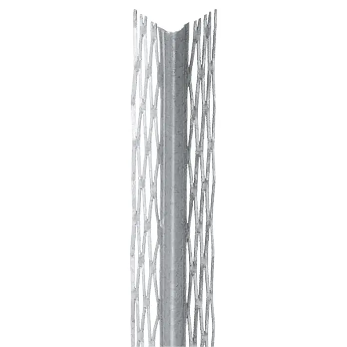 Catnic Putzeckprofil - Länge: 250 cm, Passend für: 12 mm Putzstärke, Stahl - Metallischer Eckschutz mit Gitternetzflügeln für Putzarbeiten, schützt Ecken vor Beschädigungen und sorgt für saubere Kanten.