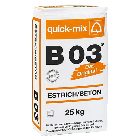 Quick-Mix  Estrichbeton B03
