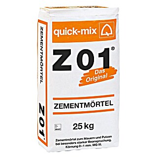Quick-Mix Zementmörtel Z01 (25 kg)