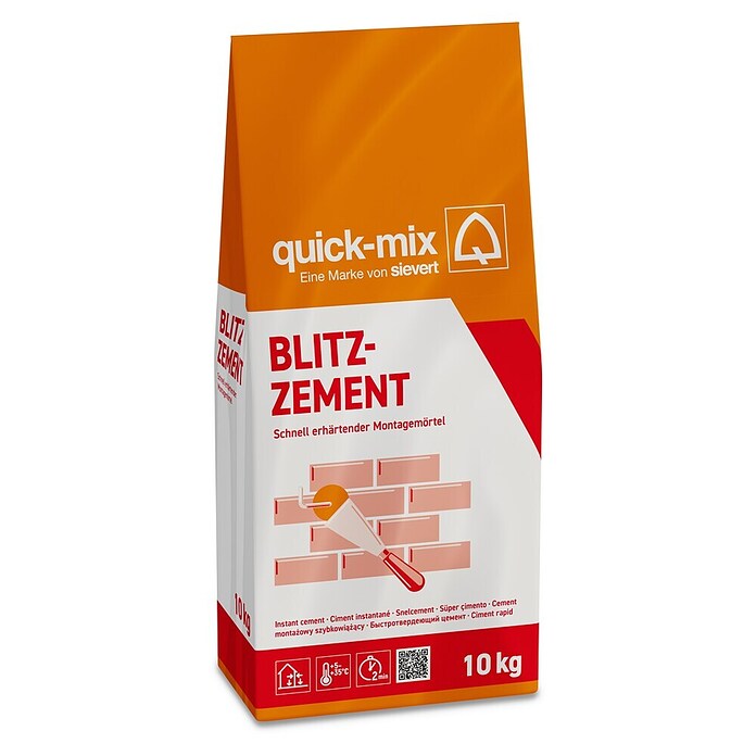 Quick-Mix Blitzzement (10 kg, Chromatarm)