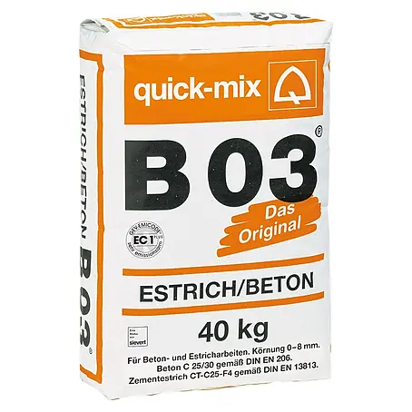 Quick-Mix  Estrichbeton B03