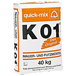 Quick-Mix Mauer- & Putzmörtel K01 (40 kg)