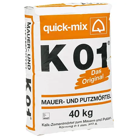 Quick-Mix  Mauer- & Putzmörtel K01