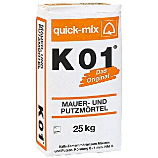 Quick-Mix Mauer- & Putzmörtel K01 (25 kg)