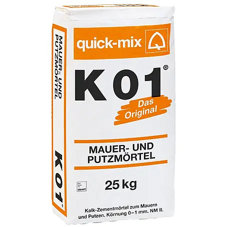 Quick-Mix  Mauer- & Putzmörtel K01
