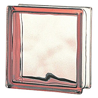 Staklena opeka Basic (Roze boje, Struktura: Oblak, Kvadratno)